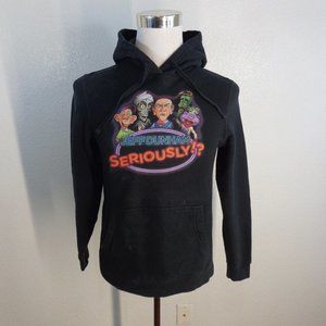 Jeff Dunham Seriously Tour Hoddie Size Small Black